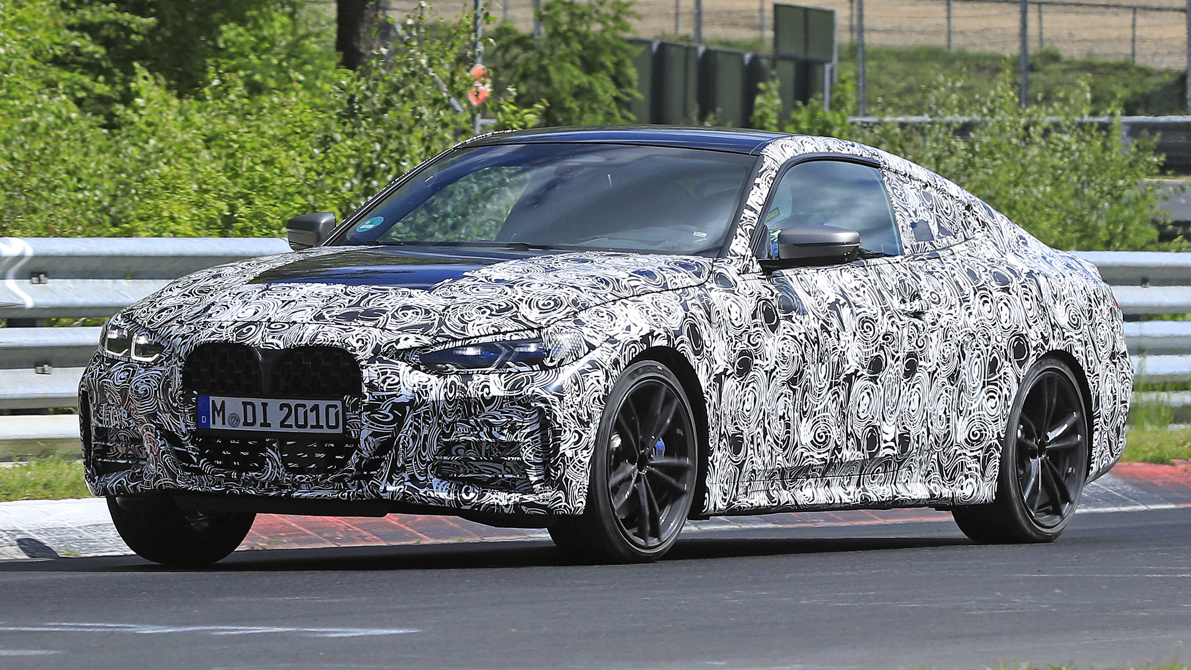 New 2020 BMW 4 Series Coupe spotted testing at the 
